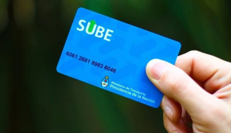 Nuevo aumento en la tarjeta SUBE: Desde hoy cuesta $1.500