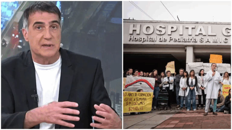 Antonio Laje durísimo contra el gobierno: “Empiecen a hacer sintonía fina. El Garrahan no puede ser parte del recorte. No nos puede pasar esto como sociedad”.