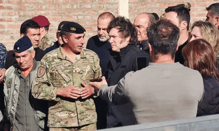 Milei vetó la ley que declaraba la emergencia en Bahía Blanca