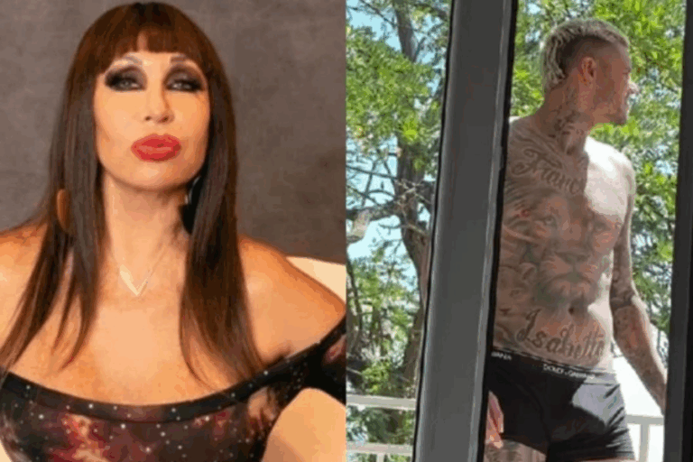 Moria Casan se refirió al video de Mauro Icardi en ropa interior: «Maní con levadura»