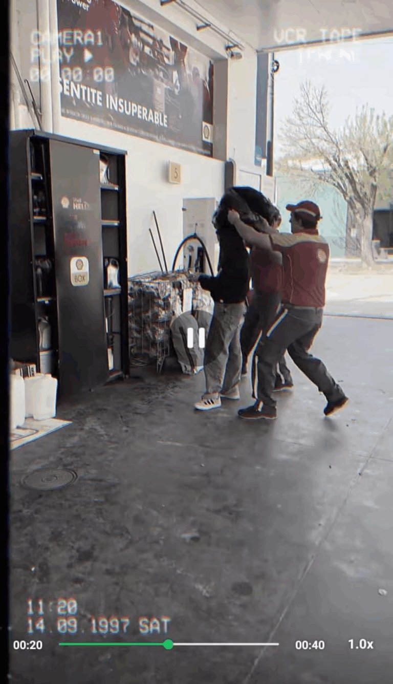 Fuerte repudio a una publicidad de Shell por simular el secuestro y desaparición de una mujer