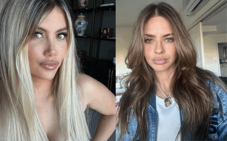 La ‘China’ Suárez lució una cartera que sería de Wanda Nara