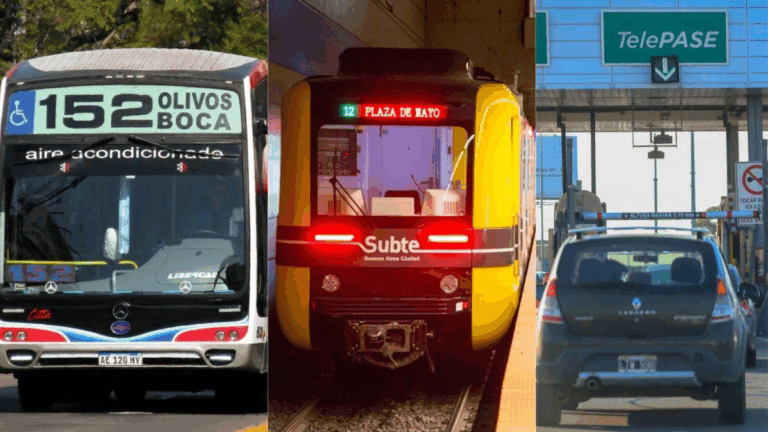 Aumentan las tarifas de transporte y peajes